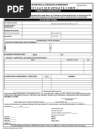 Notification Form Foreign Corporation 