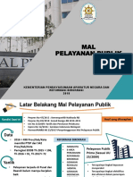 Bahan Paparan Mal Pelayanan Publik FIX