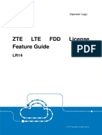 ZTE LR14 LTE FDD License Feature Guide