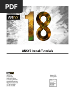 ANSYS Icepak Tutorials R180 PDF