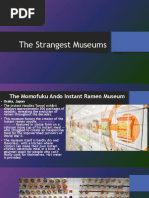 Strange Museums