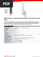 IP6012-Bxxx - 1-Channel Serial Interface TTY, 20 Ma Current Loop