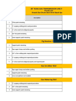 Punch List Gas Metering