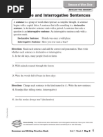 Declarative and Interrogative Sentences: Because of Winn-Dixie