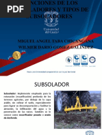 Funciones de Los Subsoladores y Clases de Subsoladores