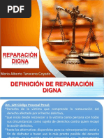 Deifinicion de Reparacion Digna