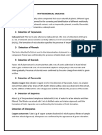 Phytochemical Analysis