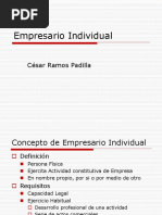 Empresario Individual PDF