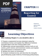 Reporting For Control: Prepared by Shannon Butler, Cpa, Ca Carleton University