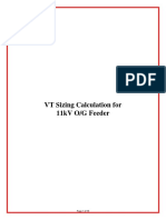 11kv VT Sizing Cal