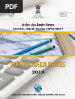 Plinth Area Rates 2019