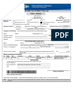 Income Tax Payment Challan: PSID #: 32849321