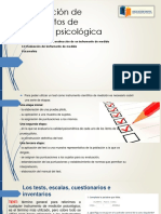 Construcción de Instrumentos de Medición Psicológica