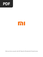 Manual Audifonos Xiaomi