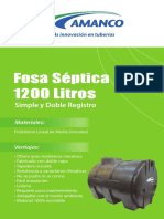 Fosa Septica Simple Y Doble Registro