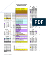 2019-2020 Napa Valley Unified School District Calendar 