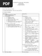 Sales and Lease Syllabus