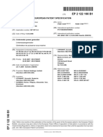 European Patent Specification: Power Generator