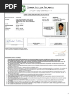 Admit Card