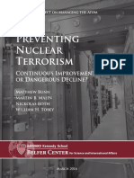 Preventing Nuclear Terrorism