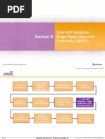 Section 8: Inter-RAT Handover: Single Radio Voice Call Continuity (SRVCC)