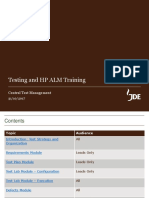 JDE - Kauri - CTM - Testing & ALM Training For ALL Users