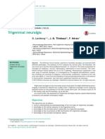 Trigeminal Neuralgia: D. Leclercq