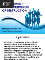 2 - Management and Supervision of Instruction