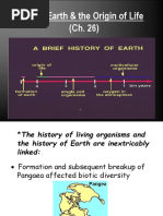 Early Earth & The Origin of Life (Ch. 26)