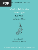 Vyasa-Mahabharata Book Eight - Karna, Volume One (Clay Sanskrit Library) (2007)