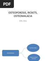 Osteoporosis, Rickets and Osteomalacia