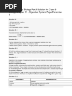 Concise Selina Biology Part I Solution For Class 9 Biology Chapter 11