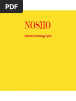 NOSHO Numero Course PDF