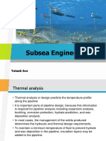 Insulation Thickness in Subsea Flowline