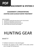 Marine Machinery & System 2: Assignment 2 (Presentation)