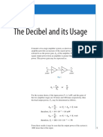 13 - The Decibel and Its Usage