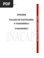 Fichas Tecnicas Taller de Pasteleria PDF