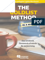 The Goldlist Method