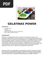 Gelatinas Power