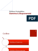 Distribusi Gamma & Eksponensial