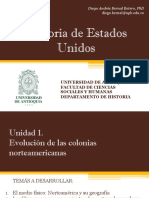 Unidad 1 Evolución de Las Colonias Norteamericanas