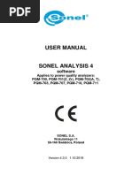 Sonel Analysis 4 Manual v4.3.0 GB PDF