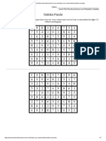 Sudoku Print Kunci