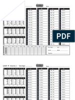 8th Level Practice Sheet