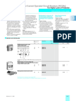 Residual Current Operated Circuit-Breakers (RCCBS) : For Higher Level of Protection