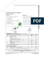 Fdb2532 - F085: N-Channel Powertrench Mosfet 150V, 79A, 16M