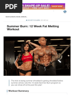 Summer Burn - 12 Week Fat Melting Workout