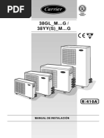 Carrier - Manual de Instalación