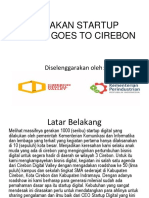 Gerakan Startup Digital Goes To Cirebon