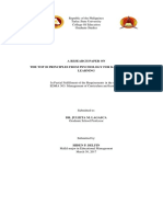 A RESEARCH PAPER On Top 20 Principles From Psychology For Pre-K To 12 Teaching and Learning